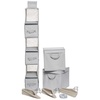 image:imageDelta Children Nursery Storage 48 Piece Set  Easy StorageOrganization Solution  Keeps Bedroom Nursery amp Closet Clean Dove Grey