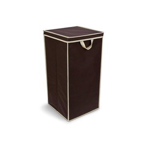 image:imageDelta Children Enterprise Tall Nursery Clothing Hamper ChocolateChocolate