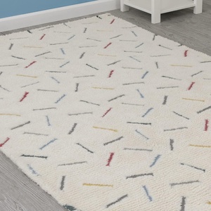 image:imageDelta Children HandTufted 100 Wool Area Rug 5x8 Colored SprinklesColored Sprinkles