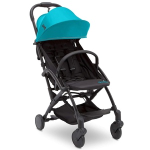 image:imageJeep Breeze Stroller by Delta Children  Lightweight Stroller Features Compact OneHand Fold Oversized Canopy Recline and Shock Absorbing Frame Sapling