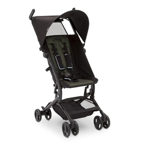 image:imageJeep Clutch Plus Travel Stroller with Reclining Seat by Delta Children BlackOlive Green