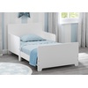 image:imageDelta Children MySize Wood Toddler Bed  Greenguard Gold Certified Dark ChocolateBianca White