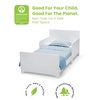image:imageDelta Children MySize Wood Toddler Bed  Greenguard Gold Certified Dark ChocolateBianca White