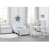 image:imageDelta Children MySize Wood Toddler Bed  Greenguard Gold Certified Dark ChocolateBianca White
