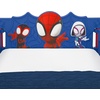 image:imageDelta Children 3D Toddler Bed amp Mattress Bluey  2Piece Toddler Furniture Set Includes Toddler Bed with Guardrails  Waterproof Toddler Mattress GREENGUARD Gold CertifiedSpidey and His Amazing Friends