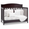 image:imageDelta Children Emery 4in1 Convertible Baby Crib  Greenguard Gold Certified Dark ChocolateDark Chocolate