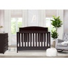 image:imageDelta Children Emery 4in1 Convertible Baby Crib  Greenguard Gold Certified Dark ChocolateDark Chocolate