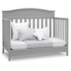 image:imageDelta Children Emery 4in1 Convertible Baby Crib  Greenguard Gold Certified Dark ChocolateGrey
