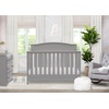 image:imageDelta Children Emery 4in1 Convertible Baby Crib  Greenguard Gold Certified Dark ChocolateGrey