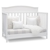 image:imageDelta Children Emery 4in1 Convertible Baby Crib  Greenguard Gold Certified Dark ChocolateWhite