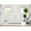 image:imageDelta Children Emery 4in1 Convertible Baby Crib  Greenguard Gold Certified Dark ChocolateWhite