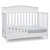 image:imageDelta Children Emery 4in1 Convertible Baby Crib  Greenguard Gold Certified Dark ChocolateWhite