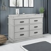 image:imageDelta Children Simmons Kids Asher 6 Drawer Dresser with Changing Top Fully Assembled Rustic Greenguard Gold Certified Rustic GreyRustic Mist