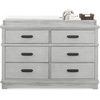 image:imageDelta Children Simmons Kids Asher 6 Drawer Dresser with Changing Top Fully Assembled Rustic Greenguard Gold Certified Rustic GreyRustic Mist