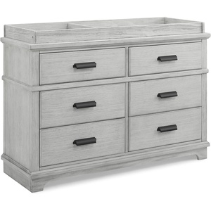 image:imageDelta Children Simmons Kids Asher 6 Drawer Dresser with Changing Top Fully Assembled Rustic Greenguard Gold Certified Rustic GreyRustic Mist