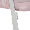 image:imageGAP babyGap Whisper Bedside Bassinet Sleeper with Breathable Mesh and Adjustable Heights  Lightweight Portable Crib  Made with Sustainable Materials Pink StripesPink Stripes