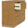 image:imageDelta Children Forever 6 Drawer Dresser Fully Assembled  Naturals Collection Teak BrownAcorn
