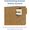 image:imageDelta Children Forever 6 Drawer Dresser Fully Assembled  Naturals Collection Teak BrownAcorn