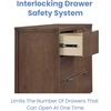image:imageDelta Children Forever 6 Drawer Dresser Fully Assembled  Naturals Collection Teak BrownTeak Brown