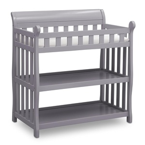image:imageDelta Children Eclipse Changing Table with Changing Pad Espresso CherryGrey