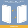 image:imageSimmons Kids Quiet Nights Breathable 4inch Mini Crib Mattress with RemovableMachine Washable Cover  GREENGUARD Gold  Waterproof  Sustainably Sourced Core Fiber Core BlueFull Size Crib Mattress