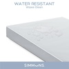 image:imageSimmons Kids Quiet Nights Breathable 4inch Mini Crib Mattress with RemovableMachine Washable Cover  GREENGUARD Gold  Waterproof  Sustainably Sourced Core Fiber Core BlueBlue Mini Crib Mattress