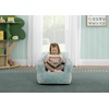 image:imageDelta Children  Serta Kids Plush Barrel Toddler Chair Soft Foam Chair Bean Bag Chair Alternative for Boys and Girls Cozy Seat for Reading Watching Cartoons Playroom Nursery Bedroom SageSage