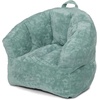 image:imageDelta Children  Serta Kids Plush Barrel Toddler Chair Soft Foam Chair Bean Bag Chair Alternative for Boys and Girls Cozy Seat for Reading Watching Cartoons Playroom Nursery Bedroom SageSage