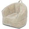 image:imageDelta Children  Serta Kids Plush Barrel Toddler Chair Soft Foam Chair Bean Bag Chair Alternative for Boys and Girls Cozy Seat for Reading Watching Cartoons Playroom Nursery Bedroom SageCream