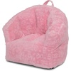 image:imageDelta Children  Serta Kids Plush Barrel Toddler Chair Soft Foam Chair Bean Bag Chair Alternative for Boys and Girls Cozy Seat for Reading Watching Cartoons Playroom Nursery Bedroom SagePink