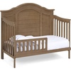 image:imageDelta Children Simmons Kids Asher 6in1 Convertible Crib with Toddler Rail Rustic GreyAged Oak