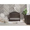 image:imageDelta Children Simmons Kids Asher 6in1 Convertible Crib with Toddler Rail Rustic GreyRustic Grey