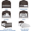 image:imageDelta Children Simmons Kids Asher 6in1 Convertible Crib with Toddler Rail Rustic GreyRustic Grey