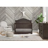image:imageDelta Children Simmons Kids Asher 6in1 Convertible Crib with Toddler Rail Rustic GreyRustic Grey