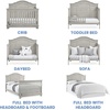 image:imageDelta Children Simmons Kids Asher 6in1 Convertible Crib with Toddler Rail Rustic GreyRustic Mist