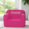 image:imageDelta Children Cozee Chair Foam Kids Chair for Ages 18 Months and Up IndigoHot Pink