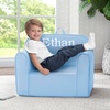 image:imageDelta Children Cozee Chair Foam Kids Chair for Ages 18 Months and Up IndigoPowder Blue