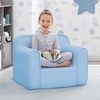 image:imageDelta Children Cozee Chair Foam Kids Chair for Ages 18 Months and Up IndigoPowder Blue
